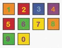 Number Squares Set Of 10