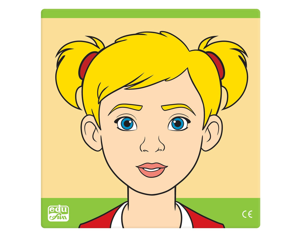 Know Your Face Puzzles – Girl - Image Alt Text