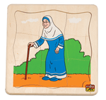 See How They Grow Puzzles Arabian Woman - Image Alt Text
