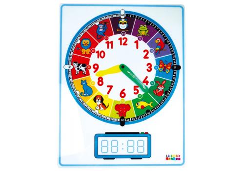 Giant Clock face with Animals - From Edu-Fun